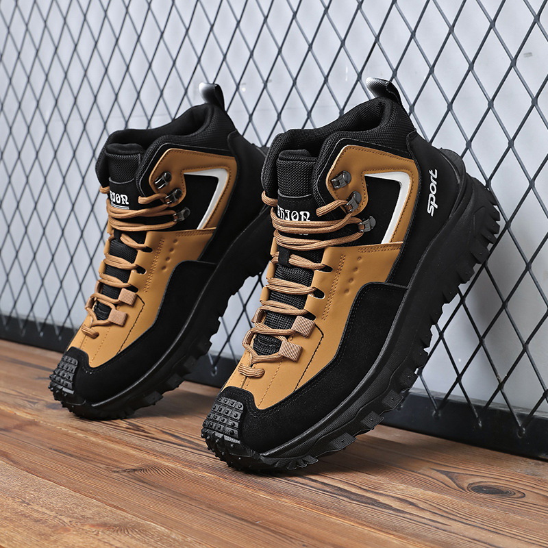 Outdoor Sports Shoes - Men's Wide Width Hiking Shoes Non-Slip