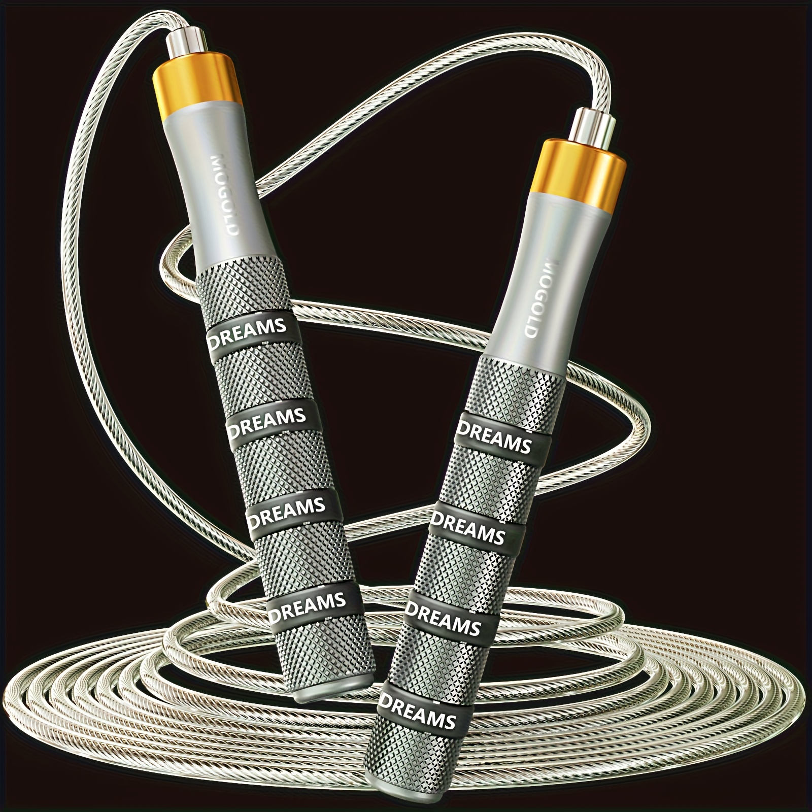 Speed Skipping Rope - 20MOGOLD Adjustable High Speed Jump Rope