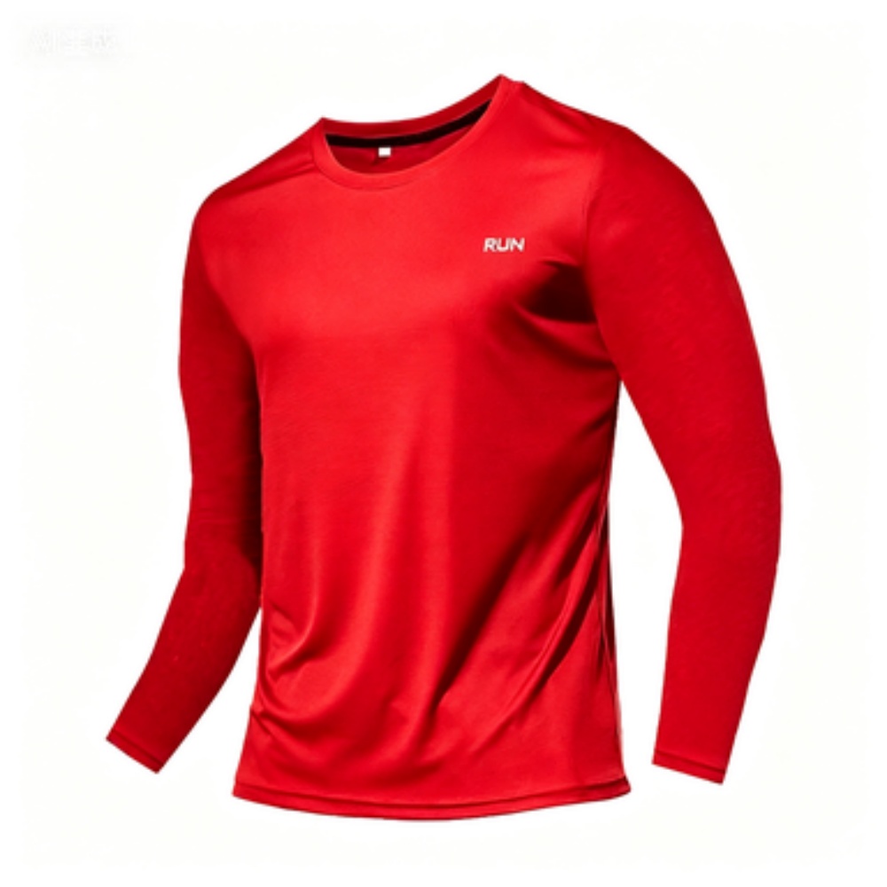 Outdoor Sports - Sports Casual Crew Neck Long-Sleeve Top