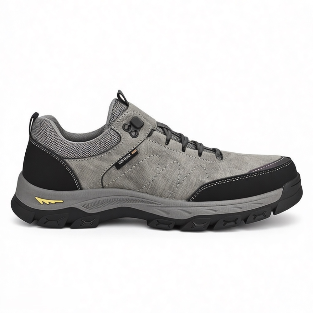 Outdoor Sport With Sticks - Frosted Cowhide Leather Shoes Men Slip