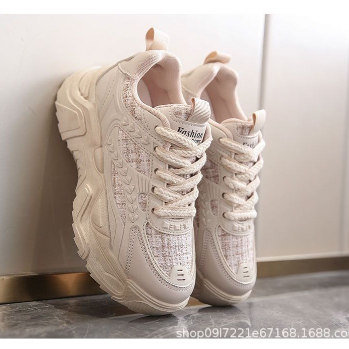 Outdoor Sports Shoes - Women Sneakers 20245New Fashion Chunky Sneakers