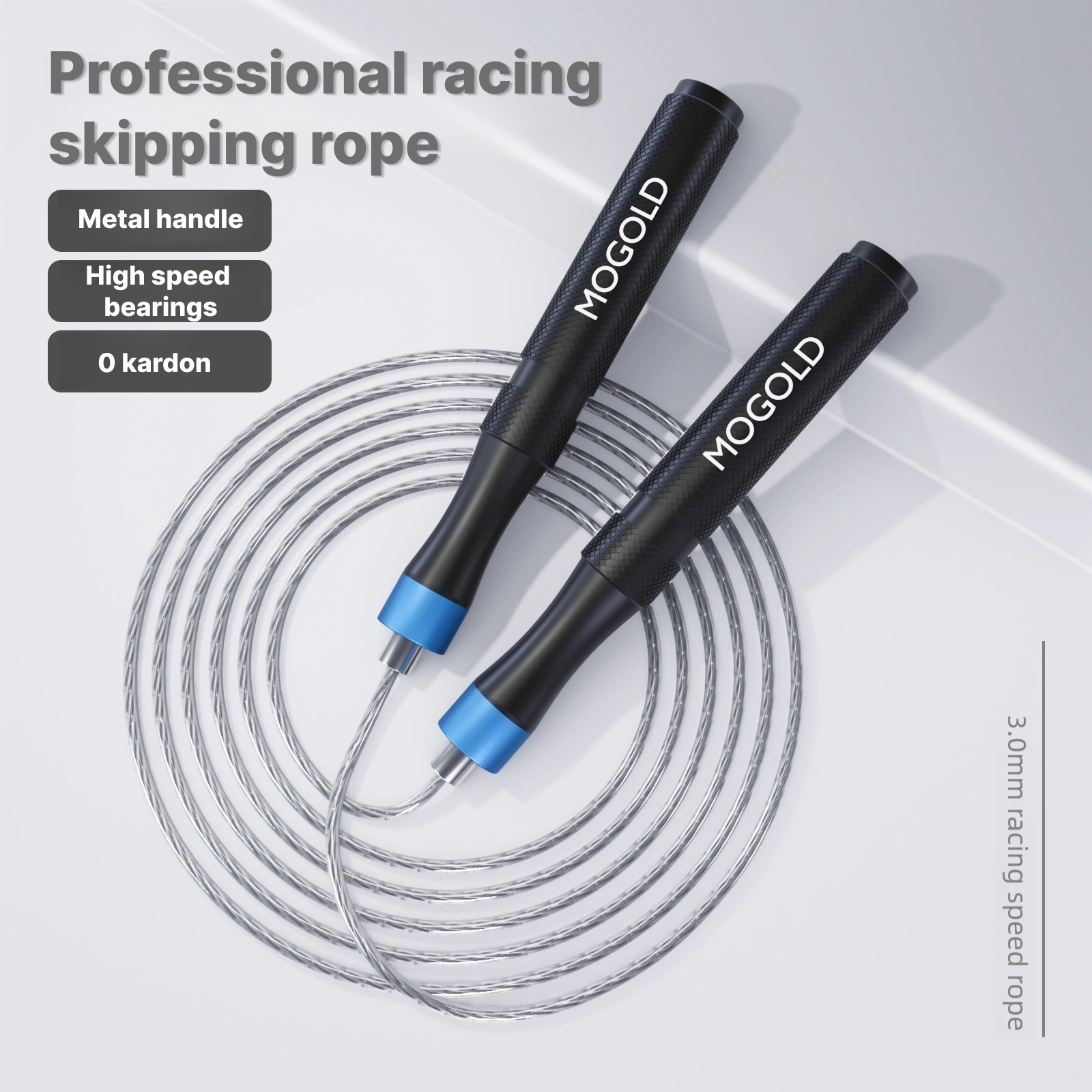 Speed Skipping Rope - MOGOLD Professional Speed Jump Rope with