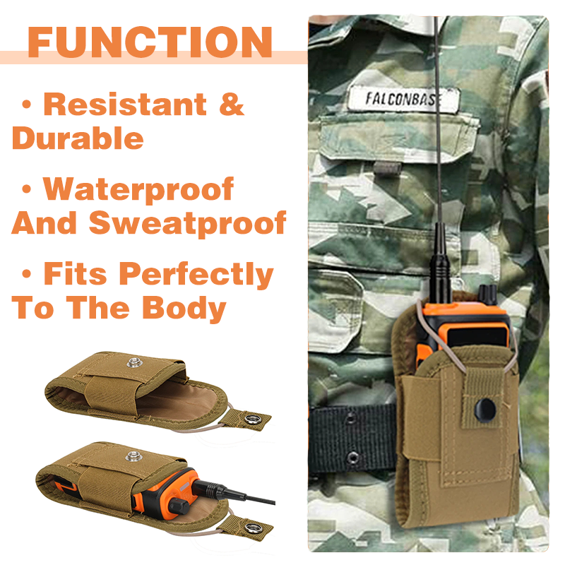 Tactical Walkie Talkie Pouch T - Outdoor Sport Bag บทวิจารณ์และราคา