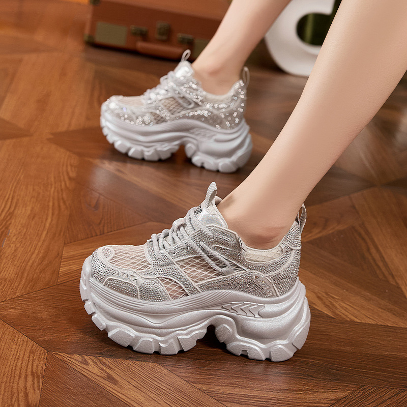 9CM Height Increasing Shoes Wo - Outdoor Sports Shoes บทวิจารณ์และราคา