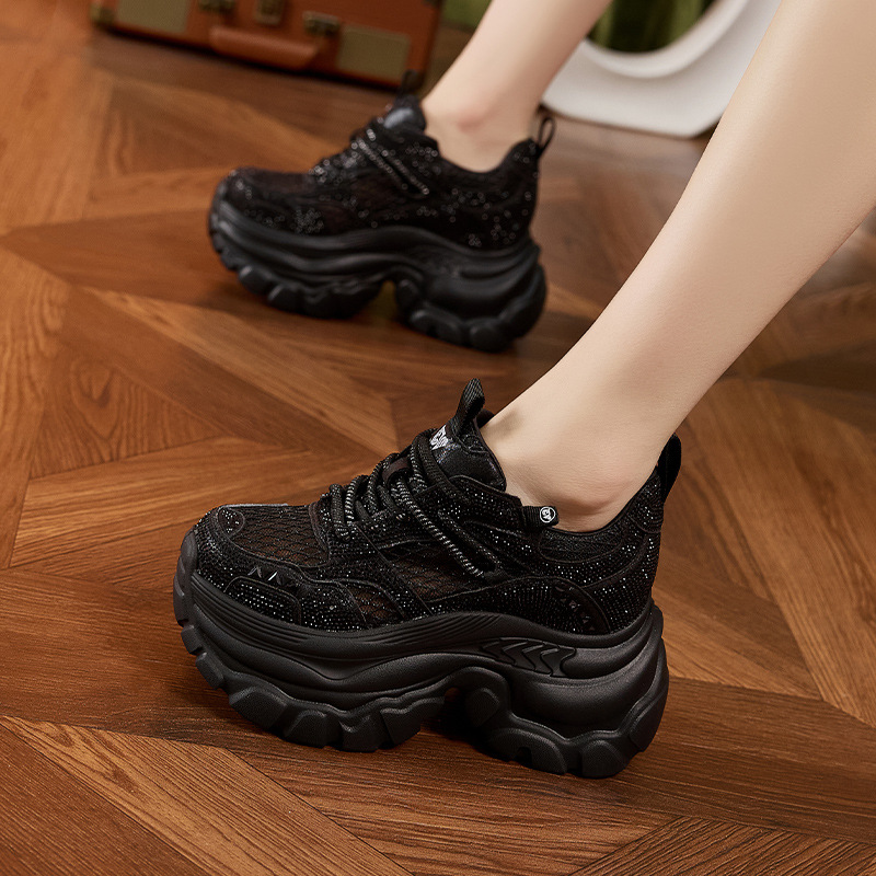 9CM Height Increasing Shoes Wo - Outdoor Sports Shoes บทวิจารณ์และราคา