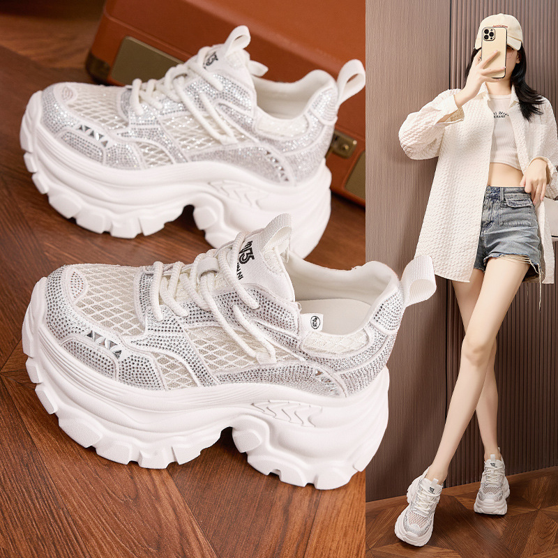 9CM Height Increasing Shoes Wo - Outdoor Sports Shoes บทวิจารณ์และราคา