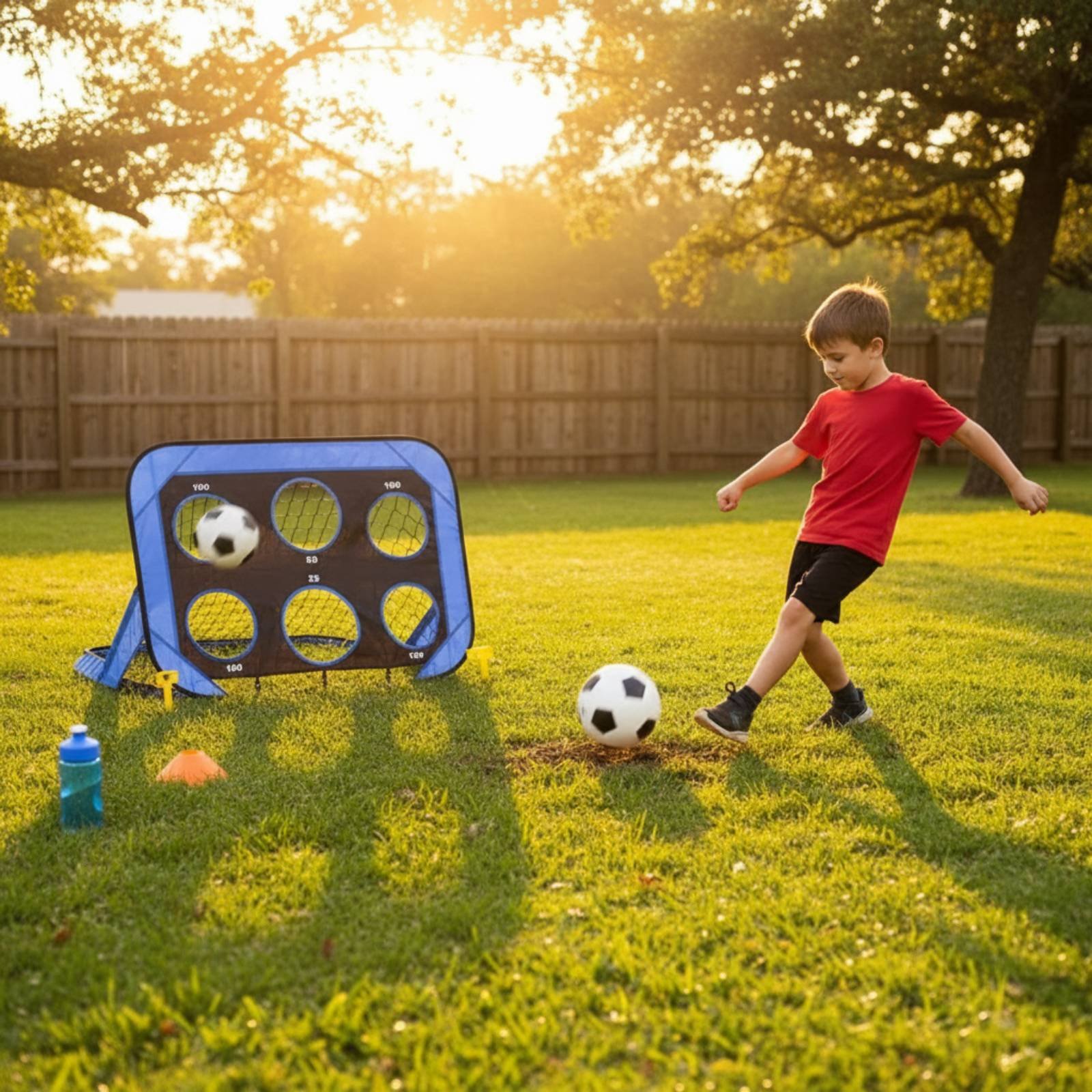 All-in-One Sport Net Set Indoo - Outdoor Sport For Kids บทวิจารณ์และราคา