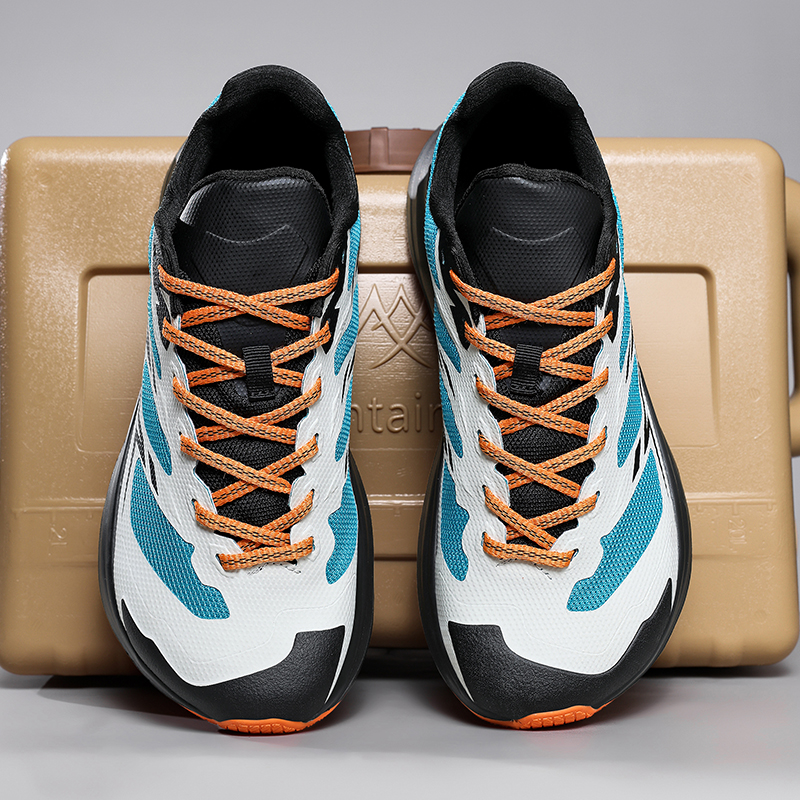 Wide Toe Men Running Sneakers  - Outdoor Sport With Sticks บทวิจารณ์และราคา