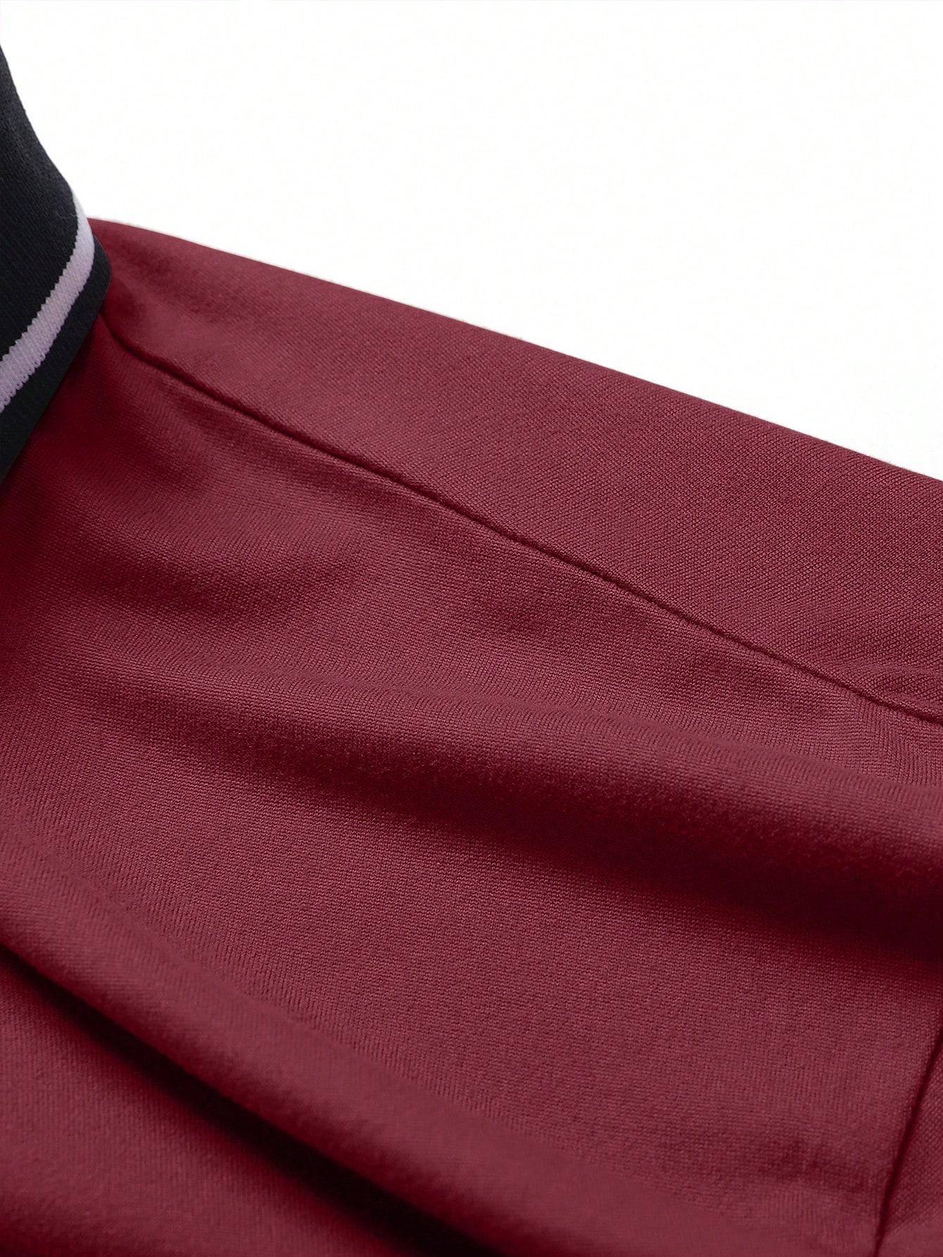 Men's Burgundy Long Sleeve Pol - Polo Shirt Equestrian บทวิจารณ์และราคา