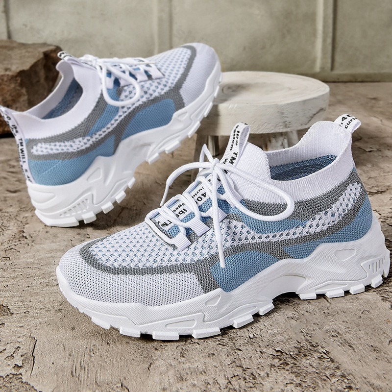 Women Sneakers Shoes Large Siz - Outdoor Sport With Sticks บทวิจารณ์และราคา