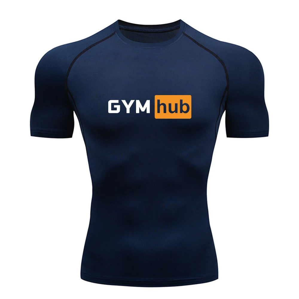 Gym Hub Printed Men's Compress - Outdoor Sport.Hub บทวิจารณ์และราคา