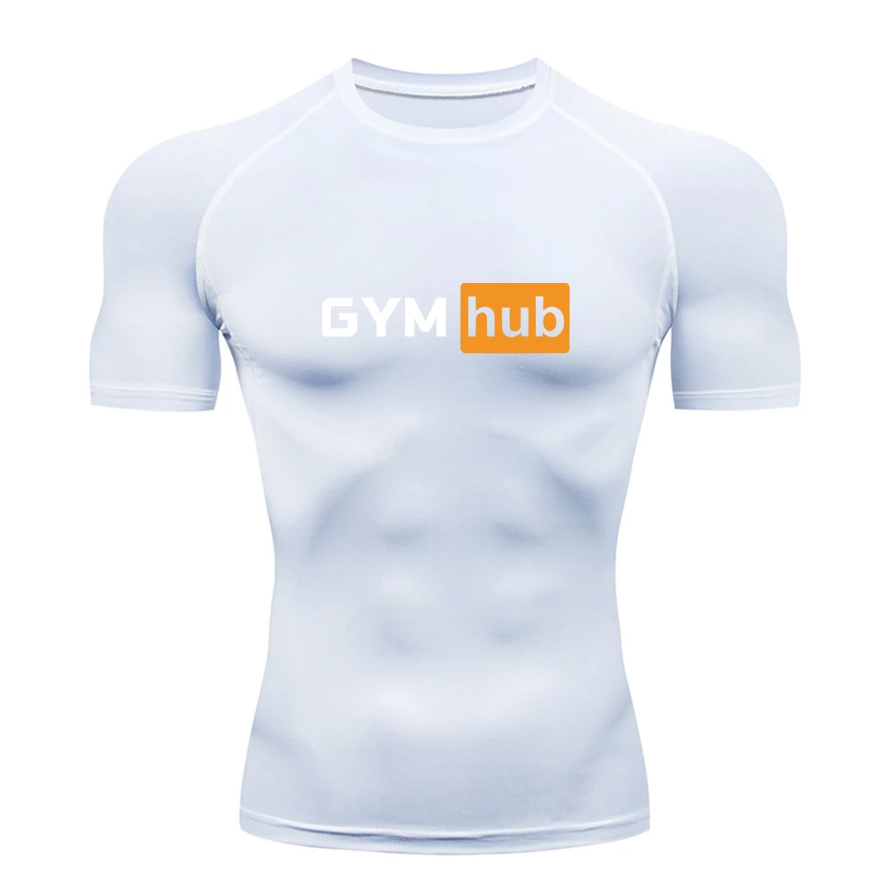 Gym Hub Printed Men's Compress - Outdoor Sport.Hub บทวิจารณ์และราคา