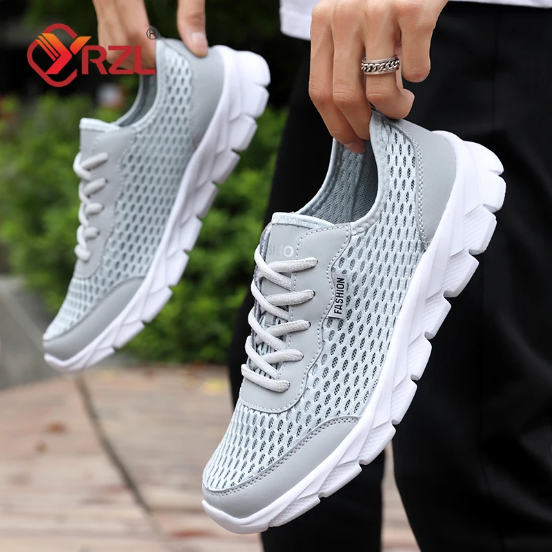 YRZL Tennis Shoes for Men Ligh - Outdoor Sport With Sticks บทวิจารณ์และราคา