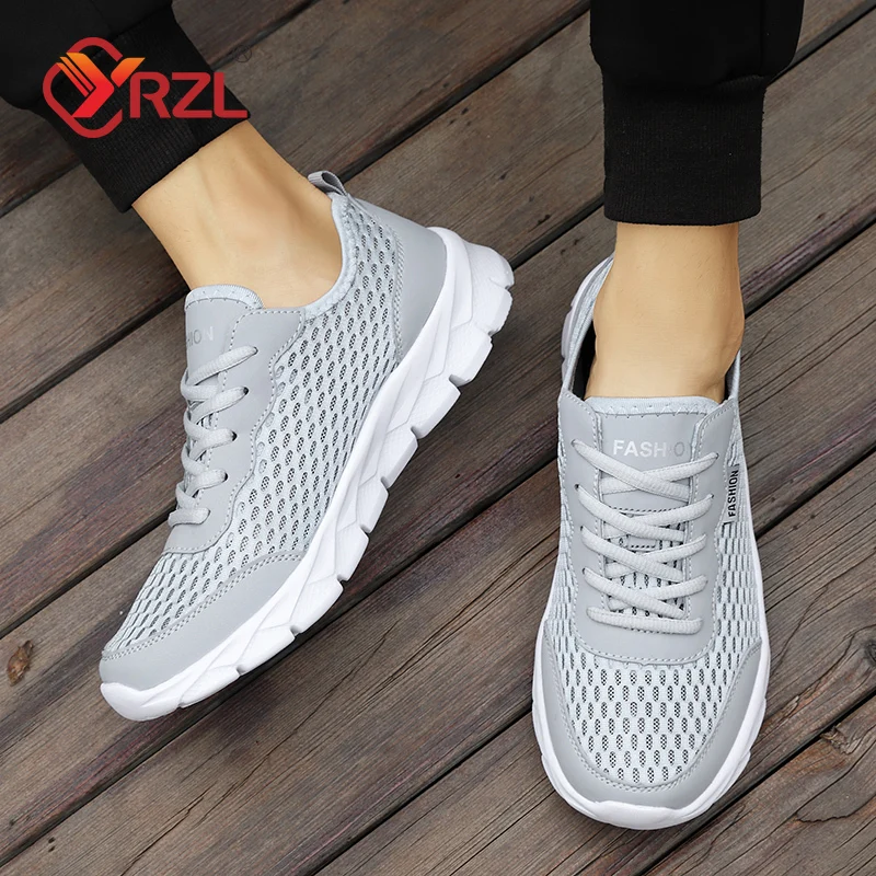 YRZL Tennis Shoes for Men Ligh - Outdoor Sport With Sticks บทวิจารณ์และราคา