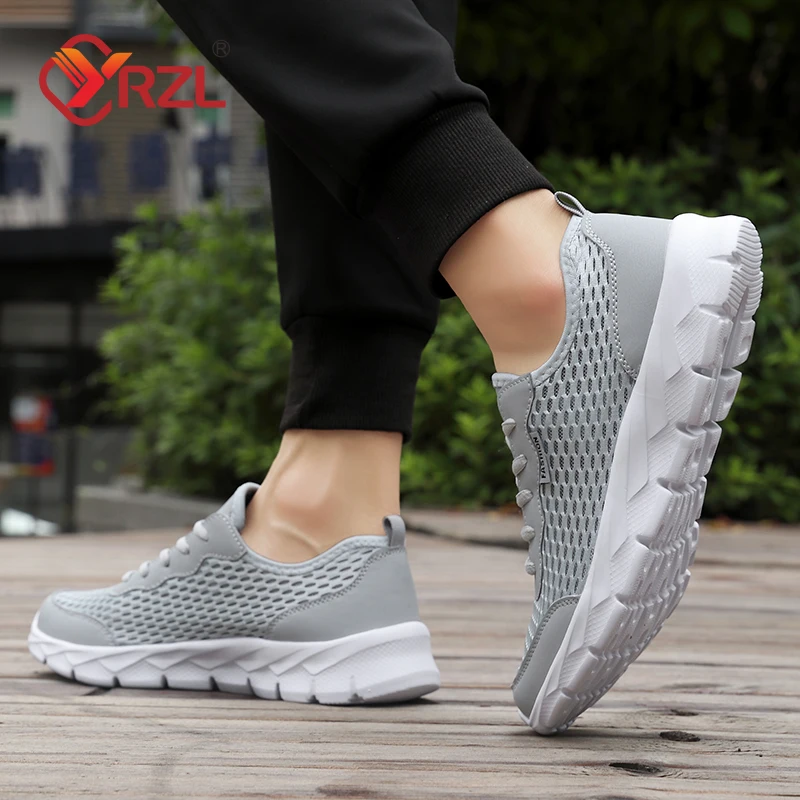 YRZL Tennis Shoes for Men Ligh - Outdoor Sport With Sticks บทวิจารณ์และราคา