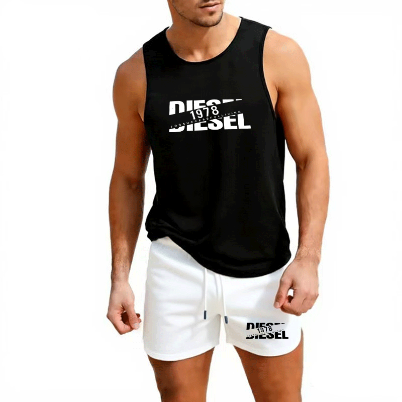 Summer Casual Trendy Tank Set  - Outdoor Sports บทวิจารณ์และราคา