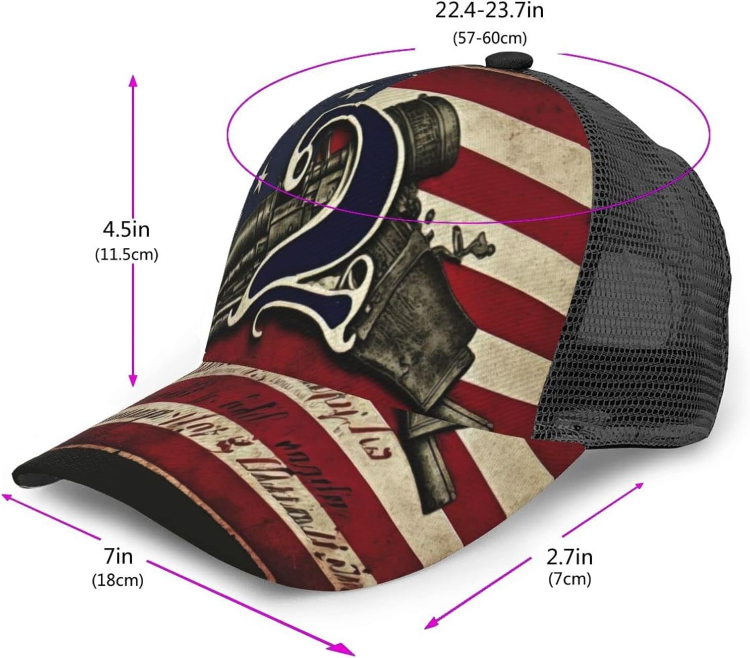 Vintage American Flag USA Seco - Outdoor Sport Usa บทวิจารณ์และราคา