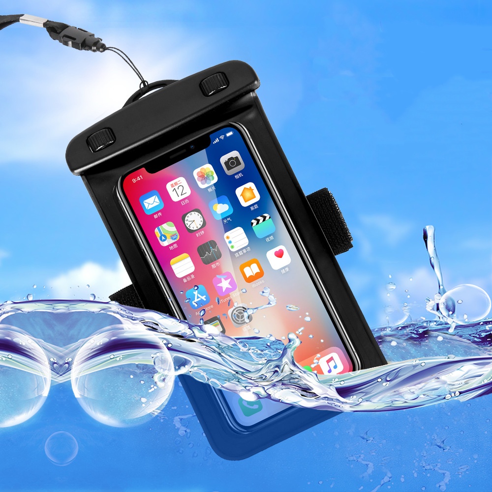 Waterproof Phone Pouch Armband - Outdoor Sport Bag บทวิจารณ์และราคา