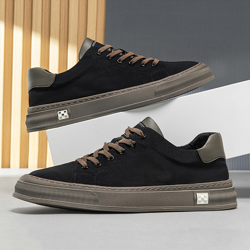 Versatile Lace-Up Men's Sneake - Outdoor Sports Shoes บทวิจารณ์และราคา