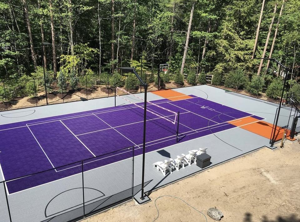 Eco-Friendly Plastic Custom Lo - Outdoor Sport Floor Tiles บทวิจารณ์และราคา