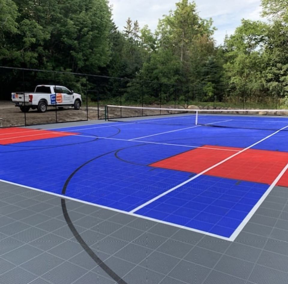 Eco-Friendly Plastic Custom Lo - Outdoor Sport Floor Tiles บทวิจารณ์และราคา