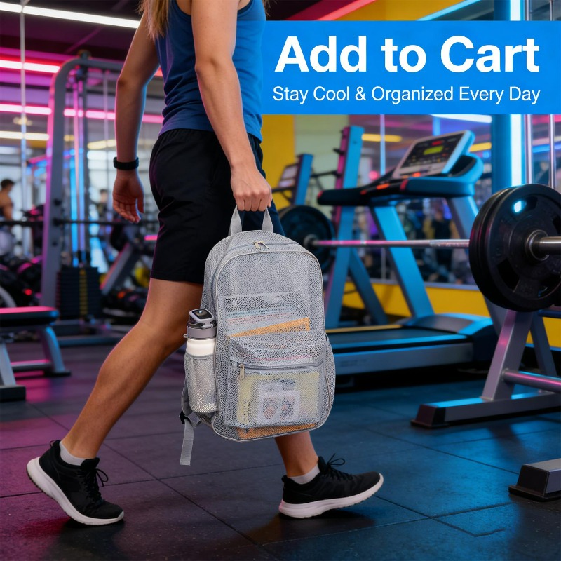 Breathable Mesh Backpack Light - Outdoor Sport Bag บทวิจารณ์และราคา