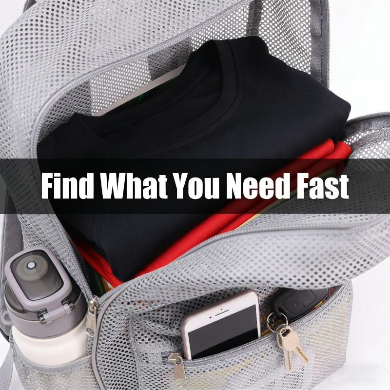 Breathable Mesh Backpack Light - Outdoor Sport Bag บทวิจารณ์และราคา