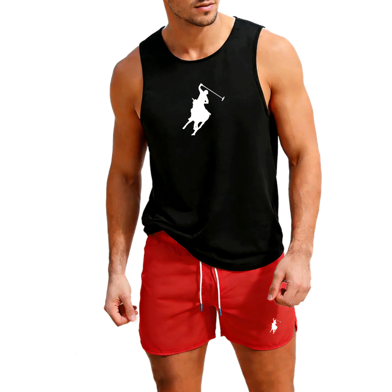 European Men Summer Vest and S - Outdoor Sports บทวิจารณ์และราคา