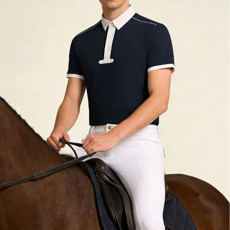Summer Men's Equestrain Polo S - Polo Shirt Equestrian บทวิจารณ์และราคา