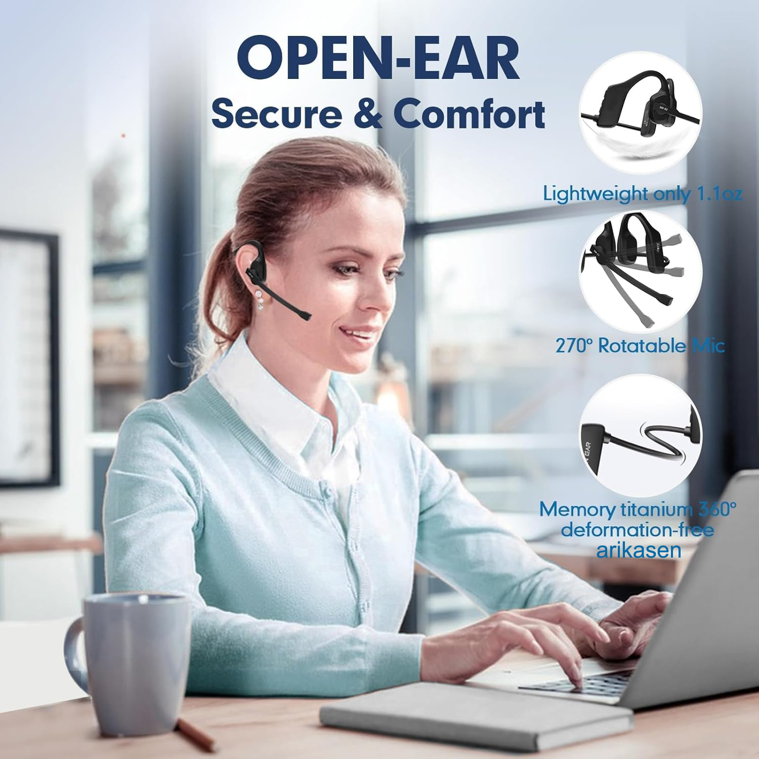Open Ear Headphones with Mic,  - Outdoor Sport Centre บทวิจารณ์และราคา