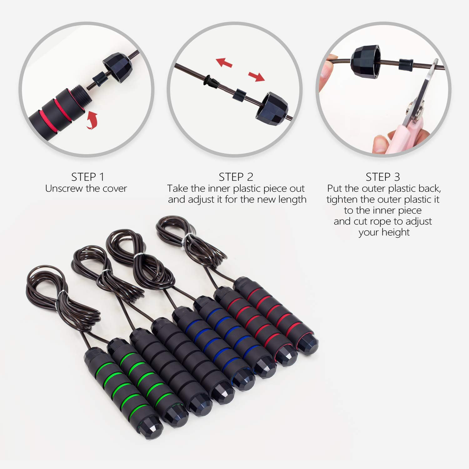 Jump Rope for Fitness,Speed Ju - Speed Skipping Rope บทวิจารณ์และราคา