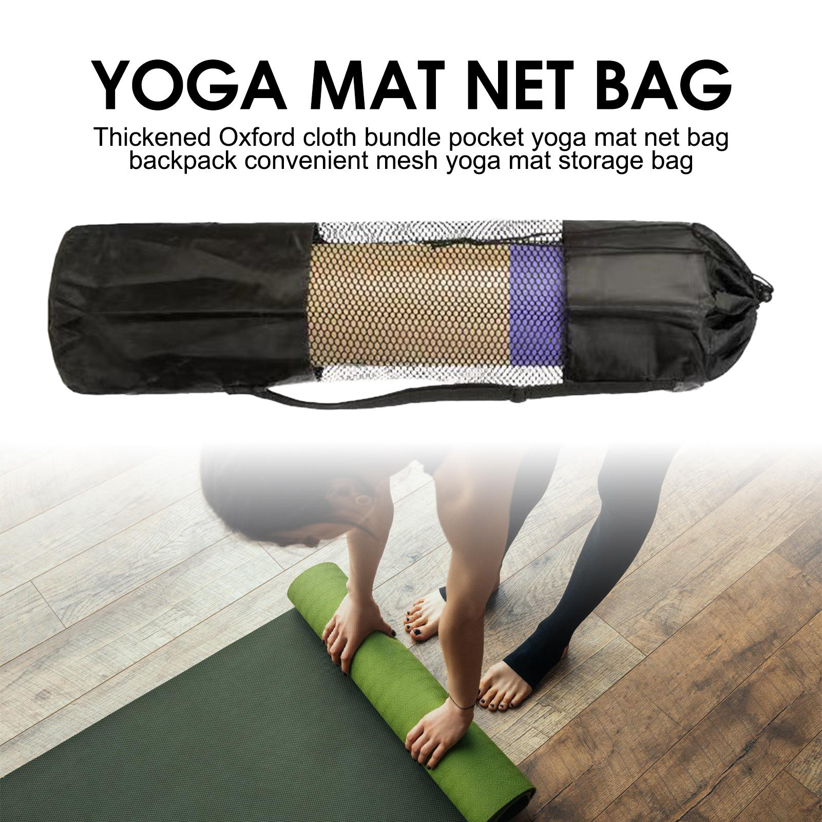 Yoga Mat Bag with Mesh Window  - Outdoor Sport Bag บทวิจารณ์และราคา