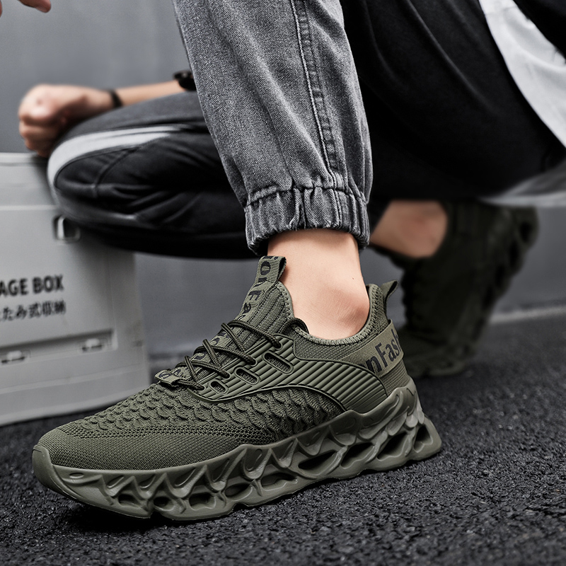 Men's Sneakers Comfortable Men - Outdoor Sport With Sticks บทวิจารณ์และราคา