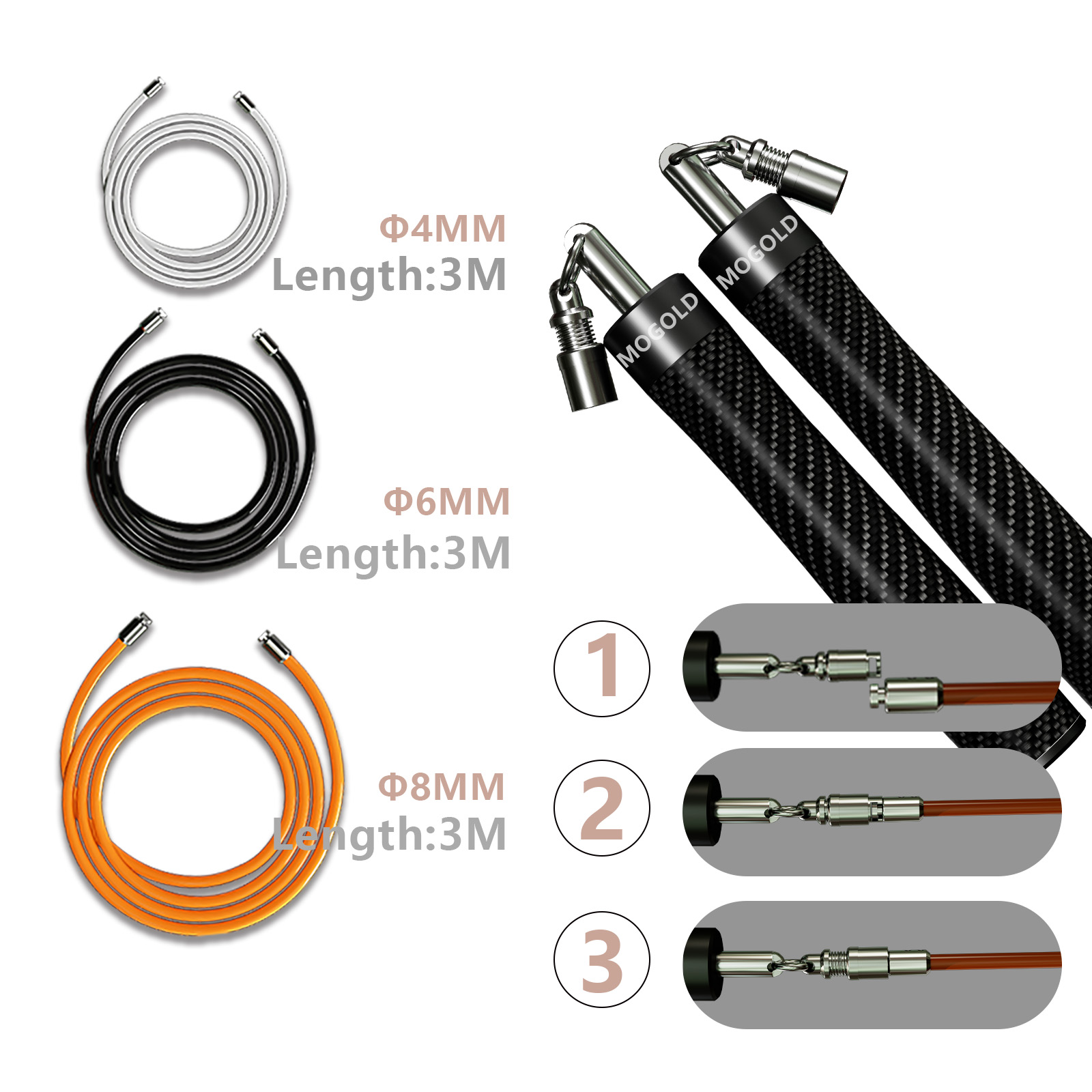 MOGOLD High-Speed Jump Rope |  - Speed Skipping Rope บทวิจารณ์และราคา