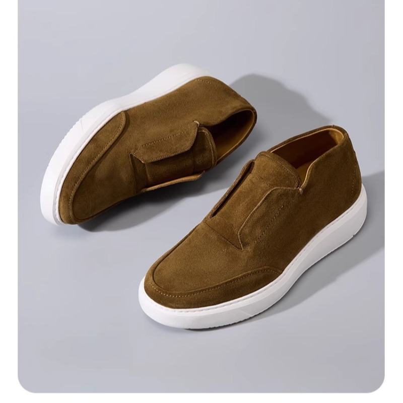 Men Skate Shoes Genuine Leathe - Outdoor Sport With Sticks บทวิจารณ์และราคา