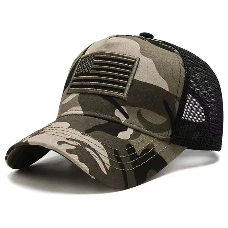 USA Flag Mesh Baseball Cap Sum - Outdoor Sport Usa บทวิจารณ์และราคา