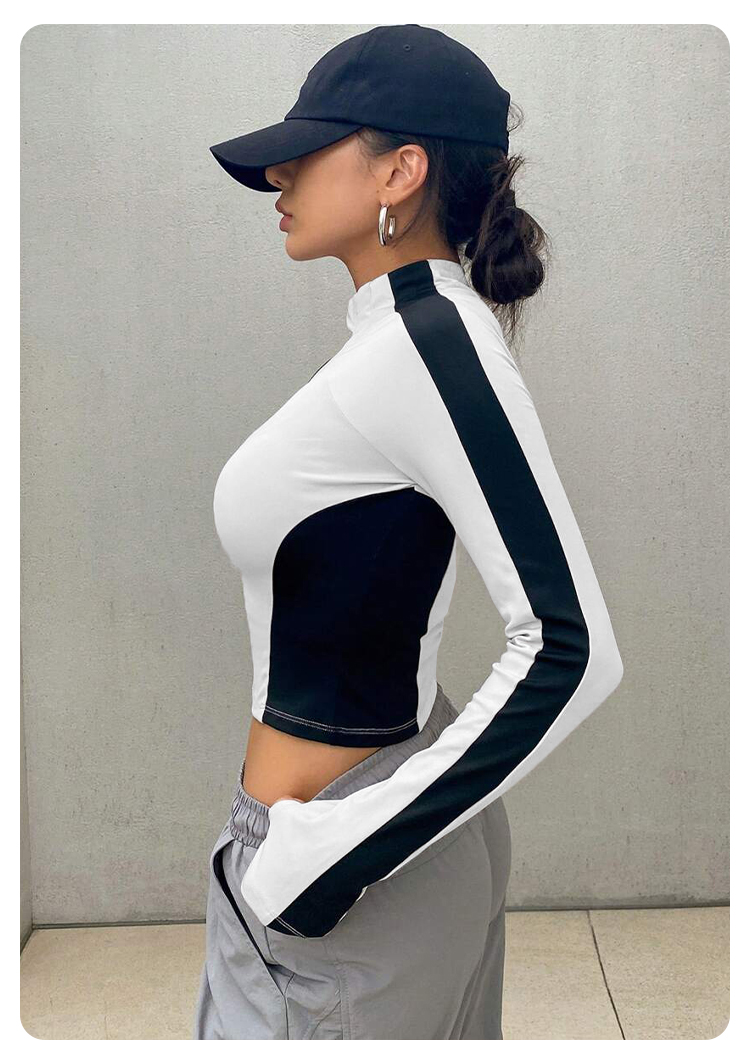 Yoga Clothes Stand Up Collar J - Outdoor Sports บทวิจารณ์และราคา