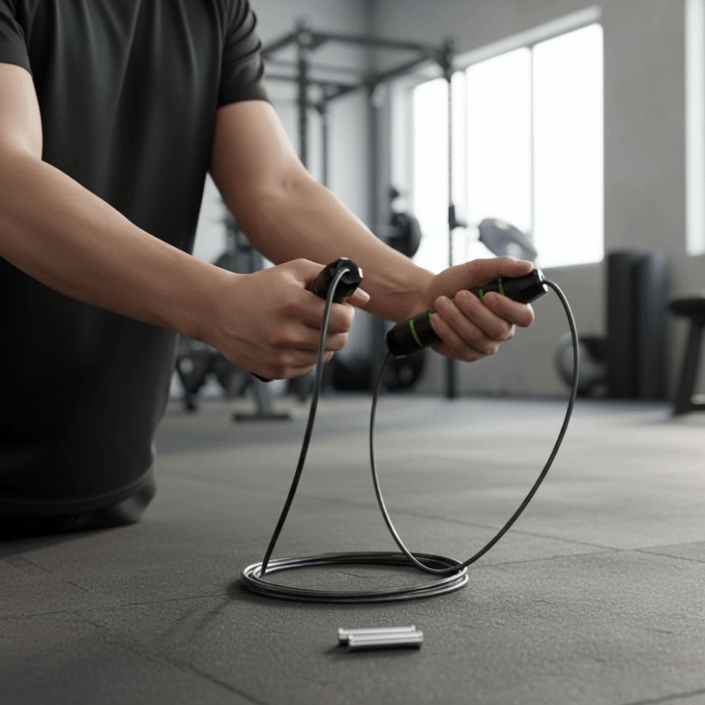 Adjustable Length Jump Rope Co - Speed Skipping Rope บทวิจารณ์และราคา