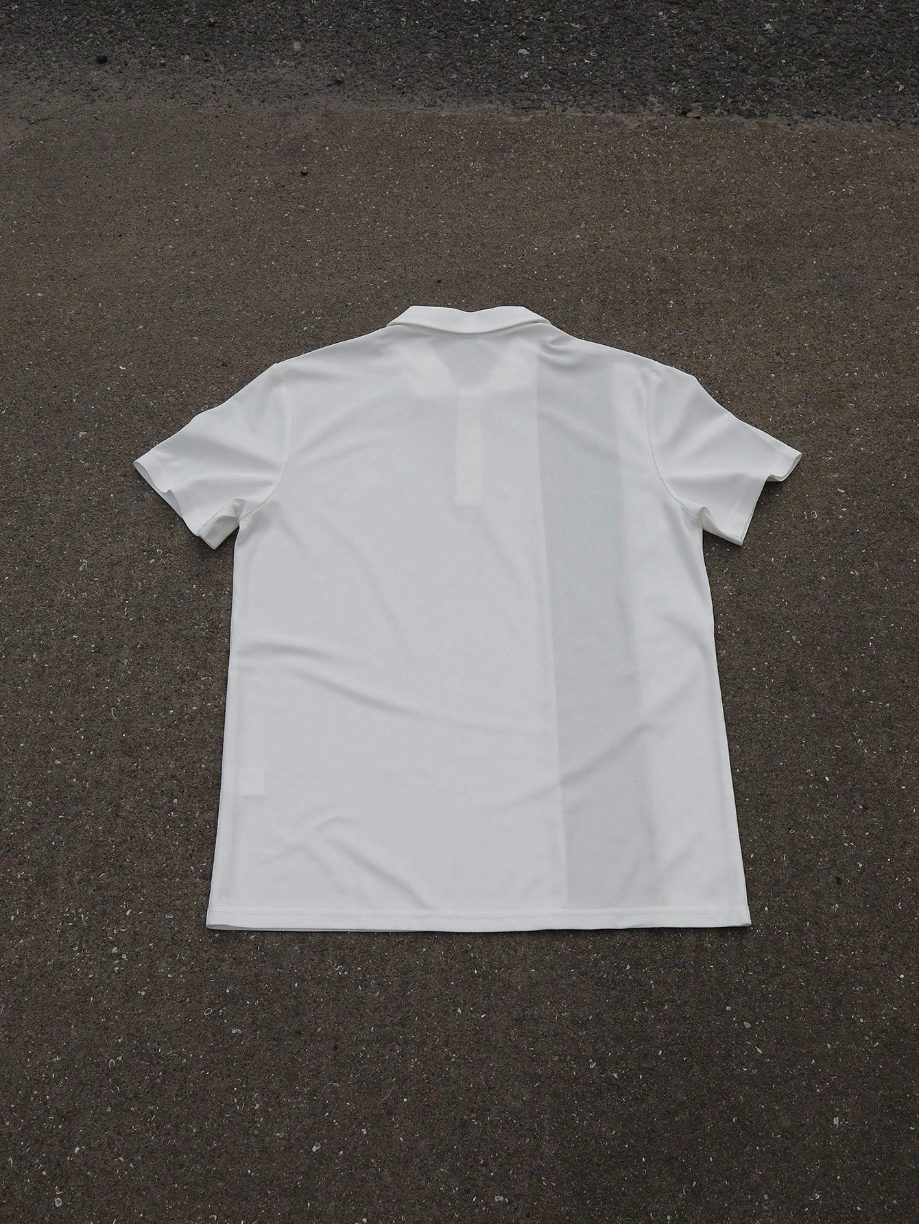 Men's White Short Sleeve Polo  - Polo Shirt Equestrian บทวิจารณ์และราคา