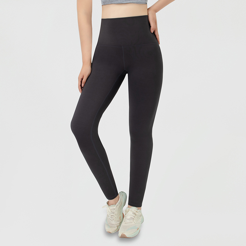 Ladies' High Waisted Solid Col - Outdoor Sport Leggings บทวิจารณ์และราคา