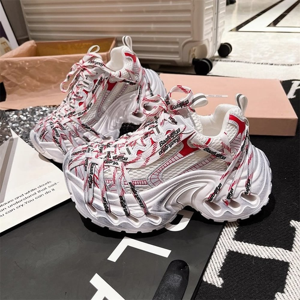 Women Chunky Sneakers Thick So - Outdoor Sports Shoes บทวิจารณ์และราคา