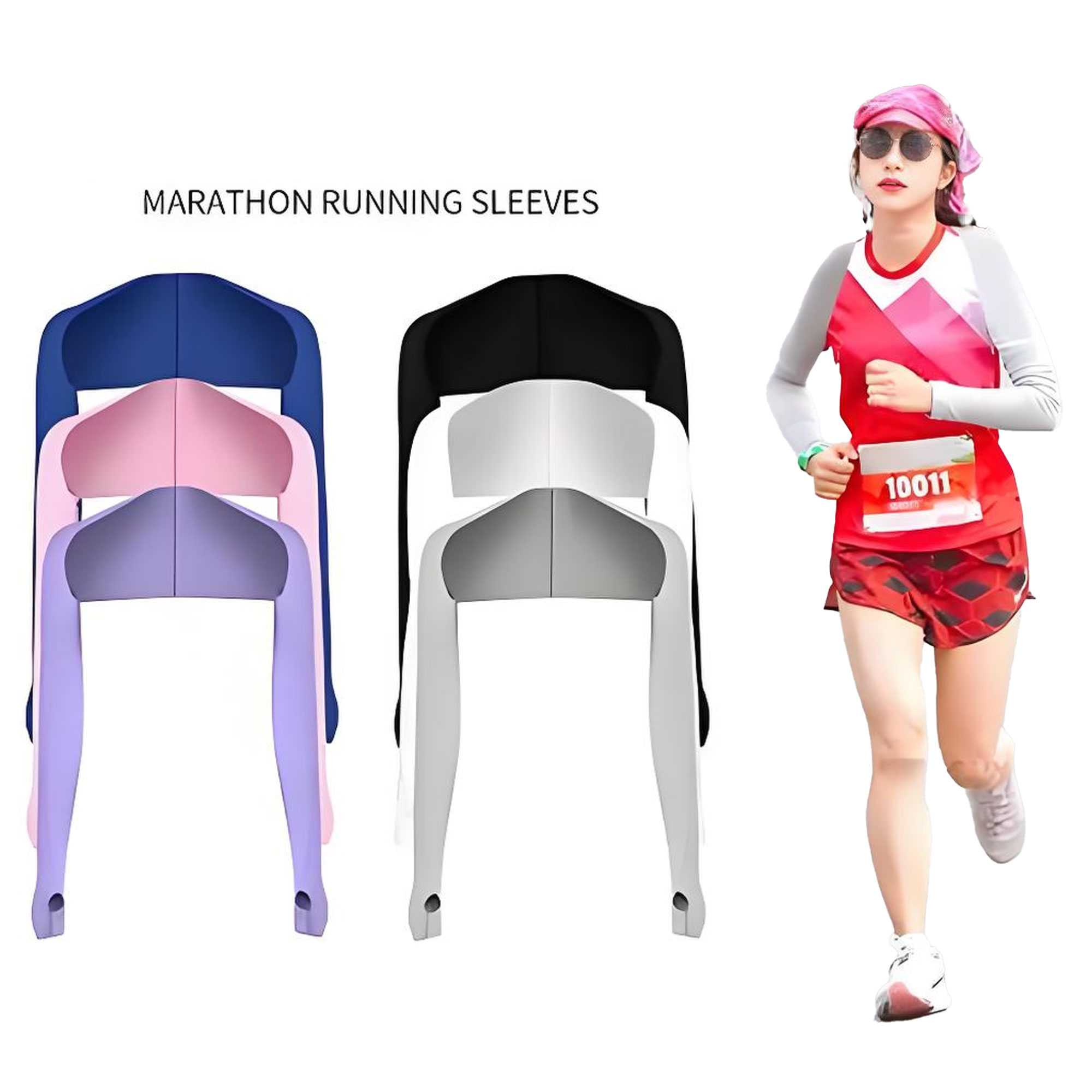 2pcs set Ultra-thin Shawl Arm  - Outdoor Sports บทวิจารณ์และราคา