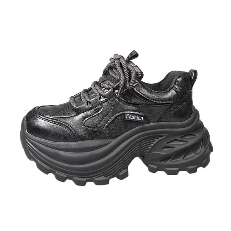 8.5cm Women Platform Sneakers  - Outdoor Sports Shoes บทวิจารณ์และราคา