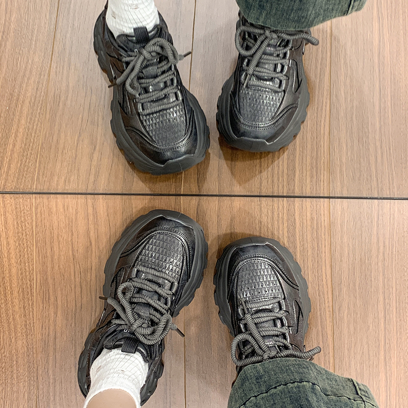 8.5cm Women Platform Sneakers  - Outdoor Sports Shoes บทวิจารณ์และราคา