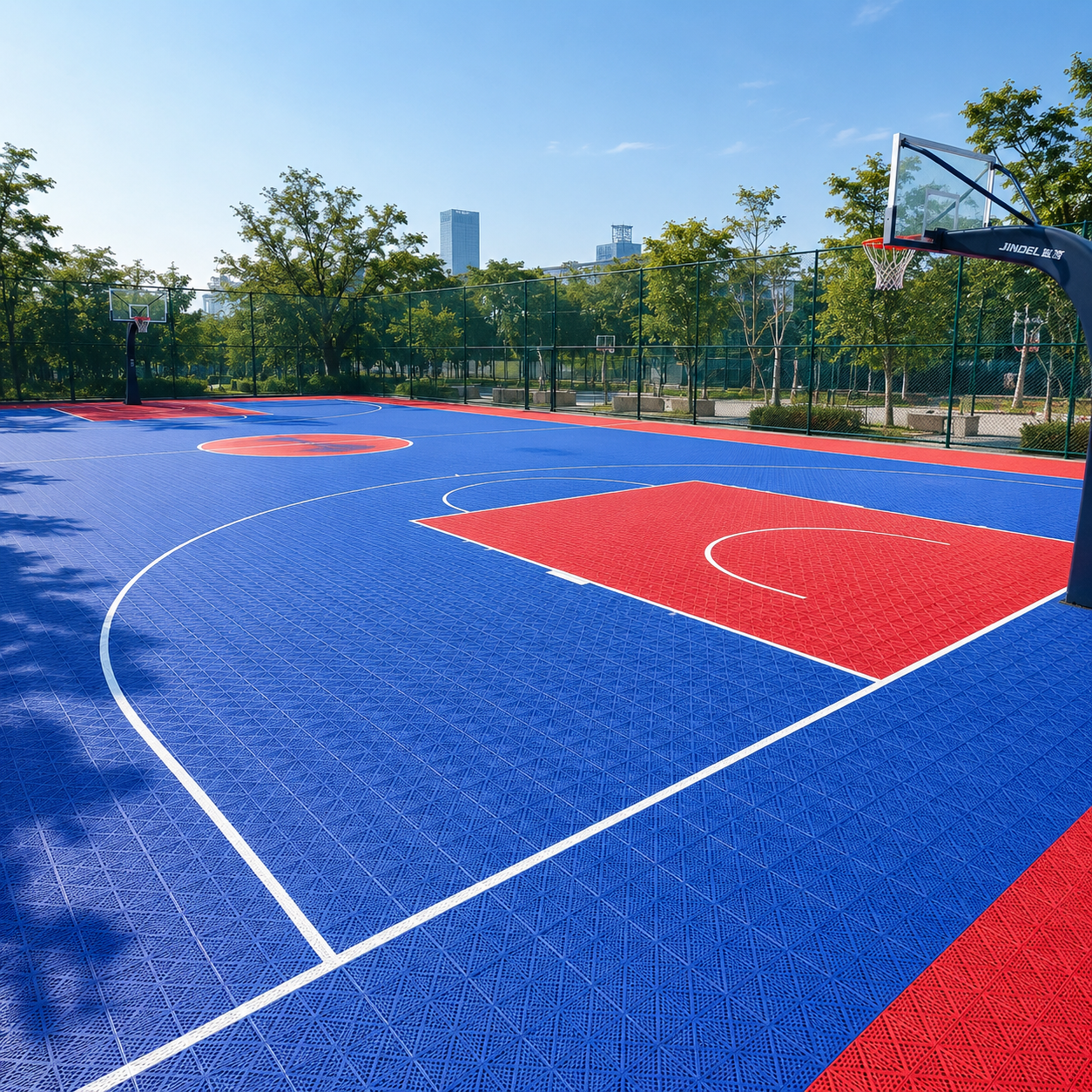 Intelligent pp Interlocking Po - Outdoor Sport Floor Tiles บทวิจารณ์และราคา