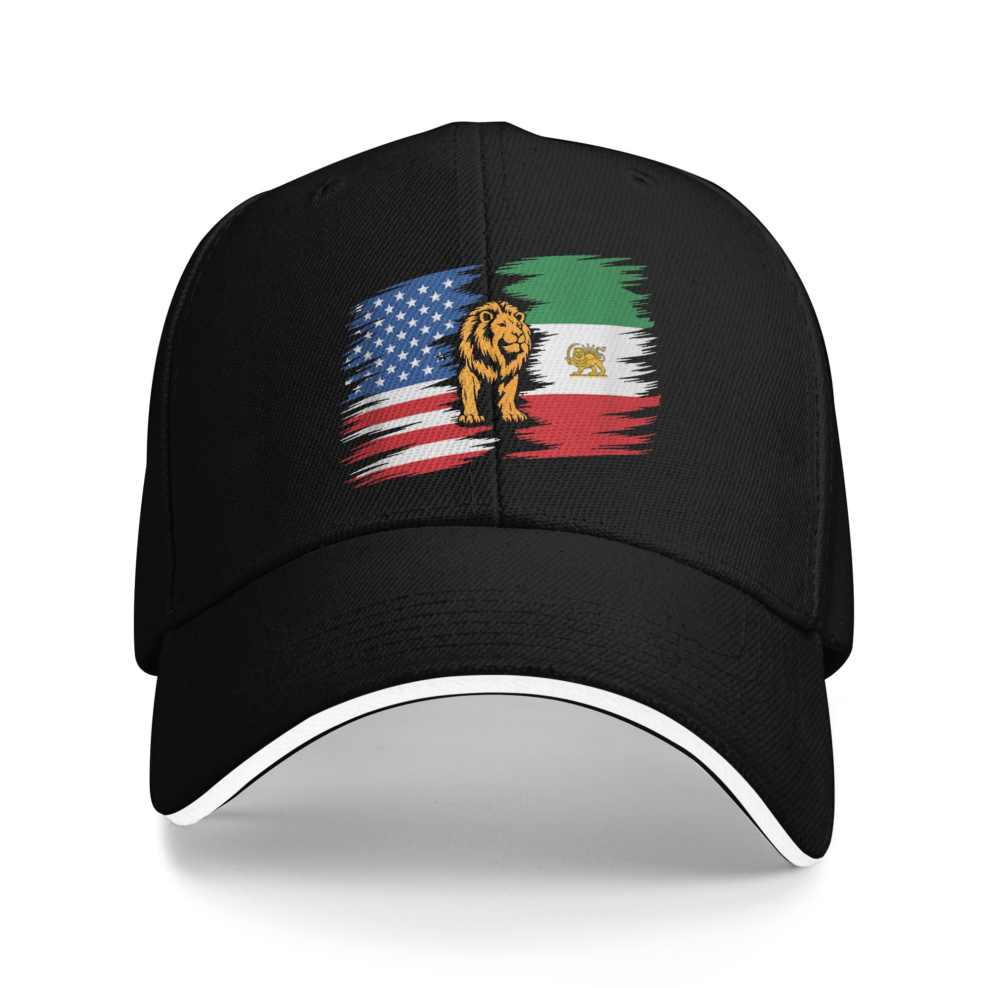 USA Iran Flag with Lion Emblem - Outdoor Sport Usa บทวิจารณ์และราคา
