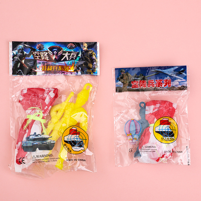 10pcs Plastic Ejecting Parachu - Outdoor Sport For Kids บทวิจารณ์และราคา