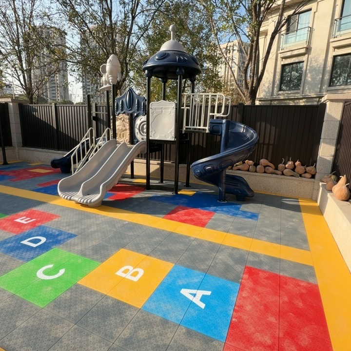 Professional Interlocking PP M - Outdoor Sport Floor Tiles บทวิจารณ์และราคา
