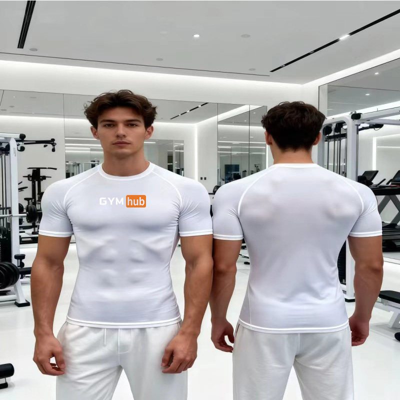 Gym Hub Printed Men's Compress - Outdoor Sport.Hub บทวิจารณ์และราคา