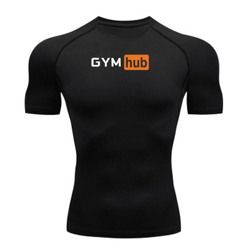 Gym Hub Printed Men's Compress - Outdoor Sport.Hub บทวิจารณ์และราคา
